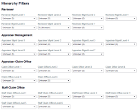 Hierarchy Filters