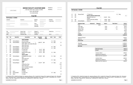 The Repair Facilities Final Bill